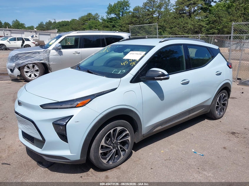 2022 Chevrolet Bolt euv VIN 1G1FZ6S07N4105322 IAAI salvage auction — REAR END, Mv-907A (New York), sold $8,200 on 2026-07-15 (photo 2)