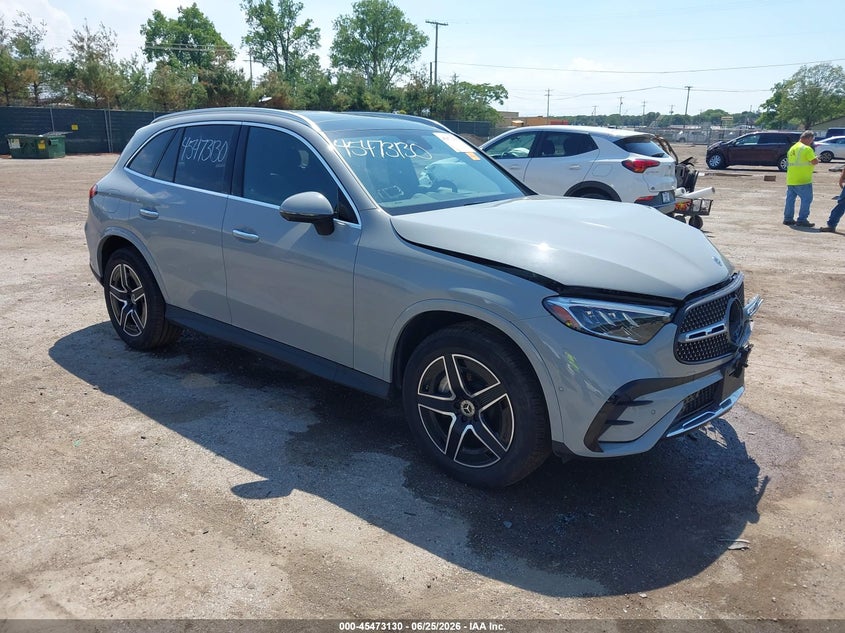 2025 Mercedes-benz Glc VIN W1NKM4HB3SF274571 IAAI salvage auction — FRONT END, Salvage (Illinois), sold $26,750 on 2026-08-05 (photo 1)