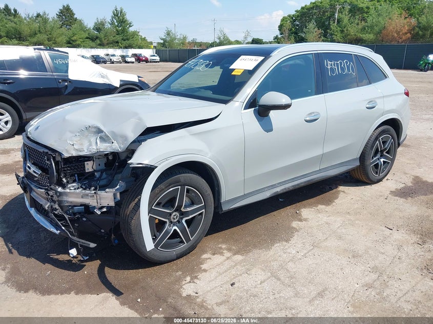 2025 Mercedes-benz Glc VIN W1NKM4HB3SF274571 IAAI salvage auction — FRONT END, Salvage (Illinois), sold $26,750 on 2026-08-05 (photo 2)