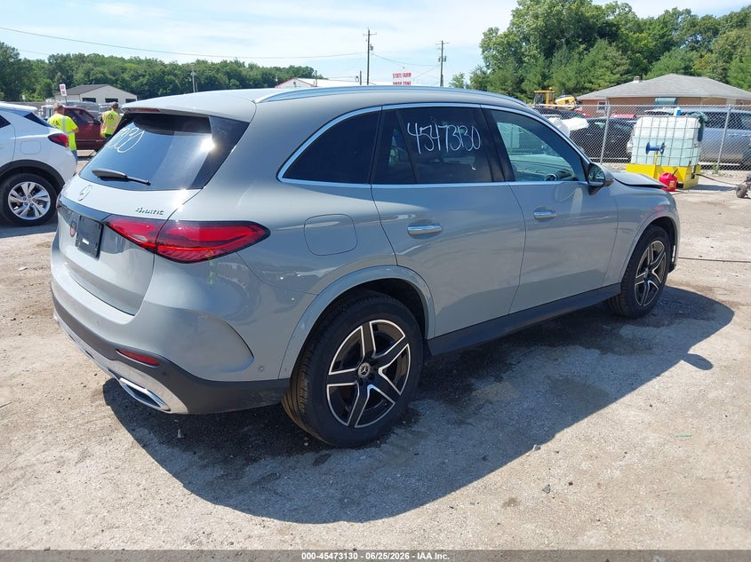 2025 Mercedes-benz Glc VIN W1NKM4HB3SF274571 IAAI salvage auction — FRONT END, Salvage (Illinois), sold $26,750 on 2026-08-05 (photo 4)