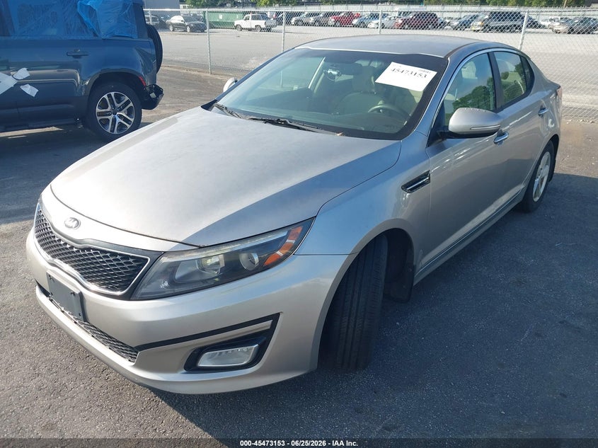 2015 Kia Optima VIN KNAGM4A70F5537787 IAAI salvage auction — NORMAL WEAR, Clear (Georgia), sold $1,000 on 2026-07-08 (photo 6)
