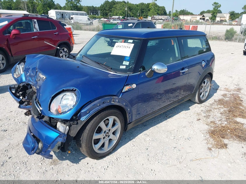 2008 Mini Cooper VIN WMWMM33538TP72028 IAAI salvage auction — FRONT END, Salvage (North Carolina), sold $250 on 2026-07-28 (photo 2)