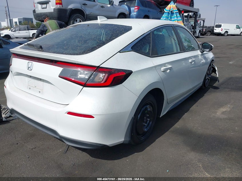 2022 Honda Civic VIN 19XFL1H7XNE003804 IAAI salvage auction — FRONT END, Salvage Certificate (California), sold $7,550 on 2026-07-10 (photo 4)