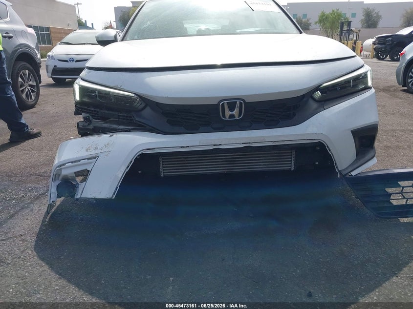 2022 Honda Civic VIN 19XFL1H7XNE003804 IAAI salvage auction — FRONT END, Salvage Certificate (California), sold $7,550 on 2026-07-10 (photo 6)