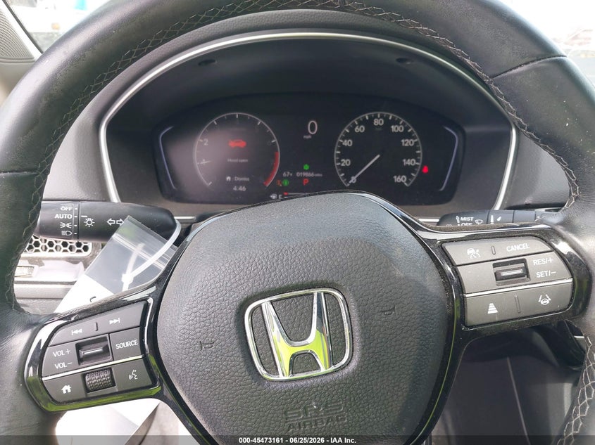 2022 Honda Civic VIN 19XFL1H7XNE003804 IAAI salvage auction — FRONT END, Salvage Certificate (California), sold $7,550 on 2026-07-10 (photo 7)