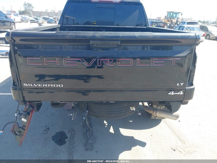 2022 Chevrolet Silverado VIN 1GCUDDED0NZ501448 IAAI salvage auction — REAR END, Salvage Title, sold $12,600 on 2026-07-29 (photo 6)
