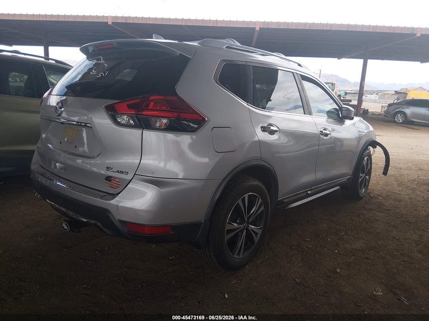 2017 Nissan Rogue VIN JN8AT2MV3HW014663 IAAI salvage auction — FRONT END, Salvage Title, sold $2,350 on 2026-07-28 (photo 4)