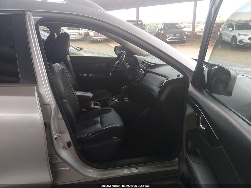 2017 Nissan Rogue VIN JN8AT2MV3HW014663 IAAI salvage auction — FRONT END, Salvage Title, sold $2,350 on 2026-07-28 (photo 5)
