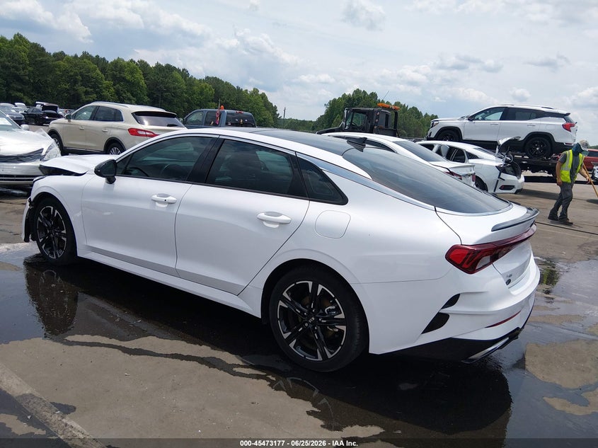 2021 Kia K5 VIN 5XXG64J26MG010539 IAAI salvage auction — FRONT END, Salvage Title, sold $4,800 on 2026-07-26 (photo 3)
