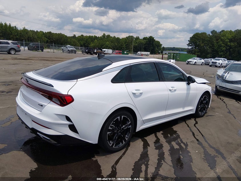2021 Kia K5 VIN 5XXG64J26MG010539 IAAI salvage auction — FRONT END, Salvage Title, sold $4,800 on 2026-07-26 (photo 4)