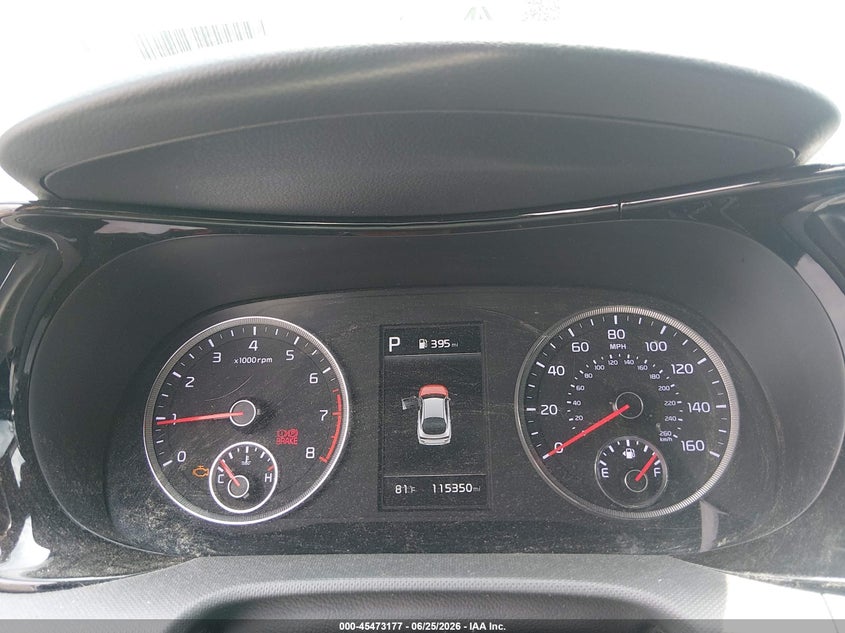 2021 Kia K5 VIN 5XXG64J26MG010539 IAAI salvage auction — FRONT END, Salvage Title, sold $4,800 on 2026-07-26 (photo 7)