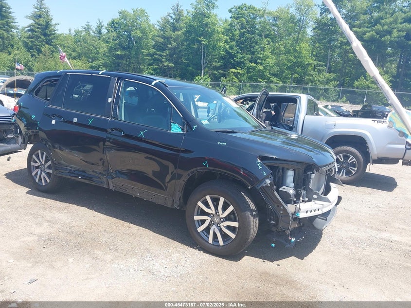 2020 Honda Pilot VIN 5FNYF6H56LB044577 — IAAI salvage auction photo