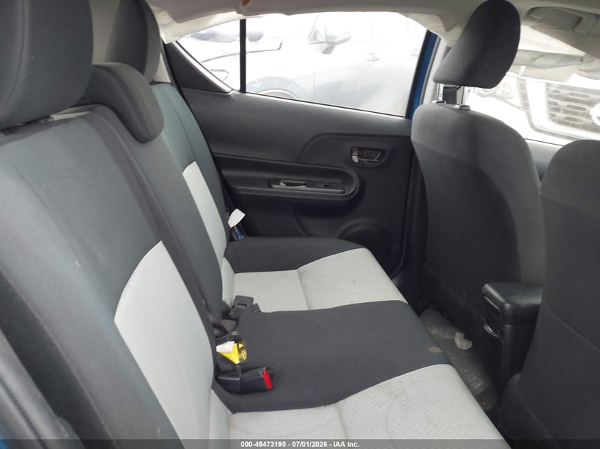 2016 Toyota Prius c VIN JTDKDTB38G1136743 IAAI salvage auction — LEFT FRONT, Salvage Certificate (California), sold $1,525 on 2026-07-22 (photo 8)