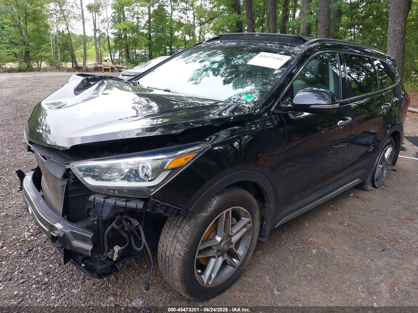 2019 Hyundai Santa fe VIN KM8SR4HF1KU302693 IAAI salvage auction — FRONT END, Salvage (Virginia), sold $2,600 on 2026-07-28 (photo 2)