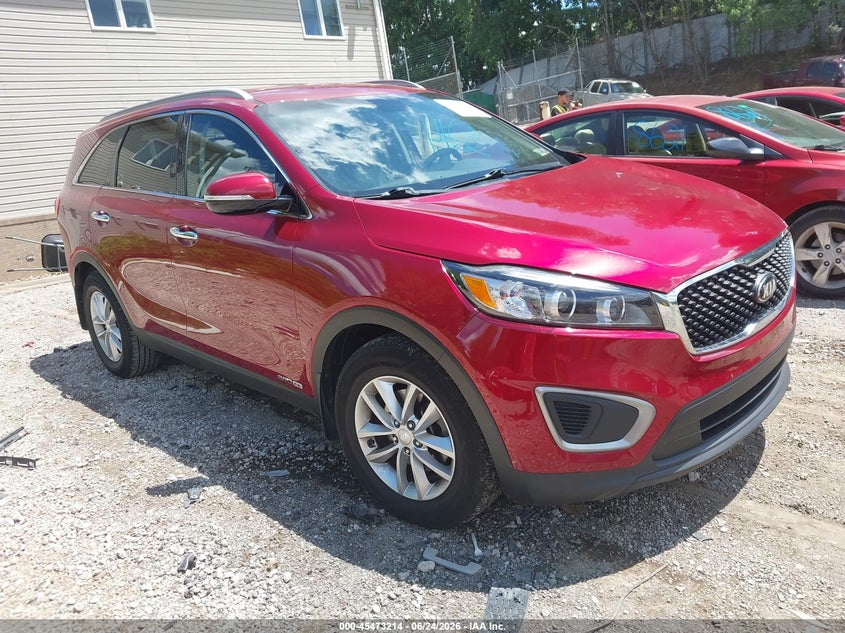 2016 Kia Sorento VIN 5XYPGDA56GG098399 IAAI salvage auction — SIDE, Salvage Title, sold $1,850 on 2026-07-31 (photo 1)