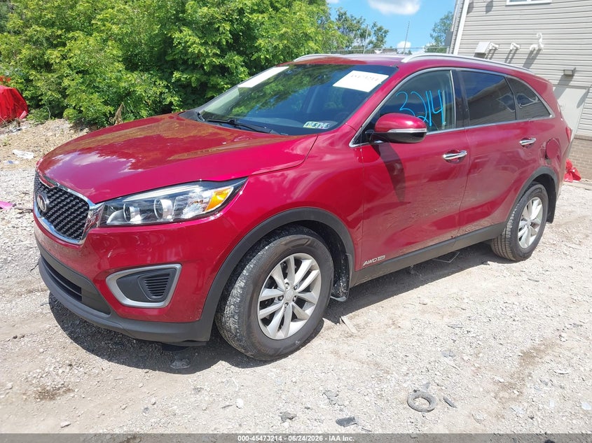2016 Kia Sorento VIN 5XYPGDA56GG098399 IAAI salvage auction — SIDE, Salvage Title, sold $1,850 on 2026-07-31 (photo 2)