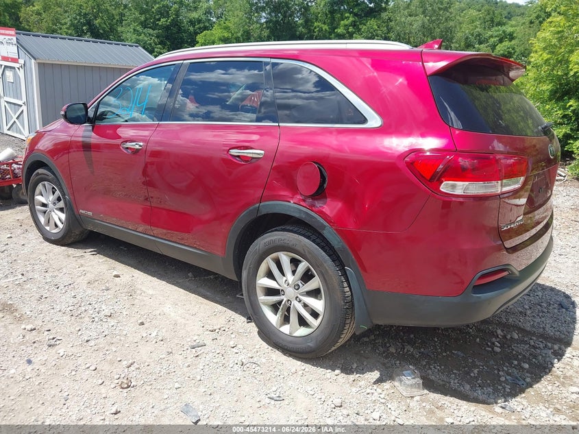 2016 Kia Sorento VIN 5XYPGDA56GG098399 IAAI salvage auction — SIDE, Salvage Title, sold $1,850 on 2026-07-31 (photo 3)