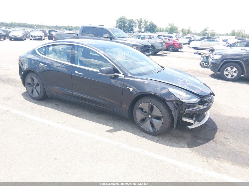 2018 Tesla Model 3 VIN 5YJ3E1EB1JF095007 IAAI salvage auction — FRONT END, Salvage (New Jersey), sold $5,600 on 2026-07-30 (photo 1)