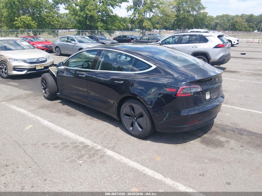 2018 Tesla Model 3 VIN 5YJ3E1EB1JF095007 IAAI salvage auction — FRONT END, Salvage (New Jersey), sold $5,600 on 2026-07-30 (photo 3)