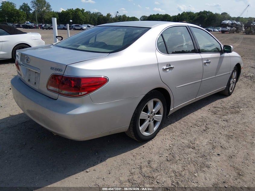 2006 Lexus ES VIN JTHBA30G565161913 IAAI salvage auction — NORMAL WEAR, Clear (New Jersey), sold $550 on 2026-07-07 (photo 4)