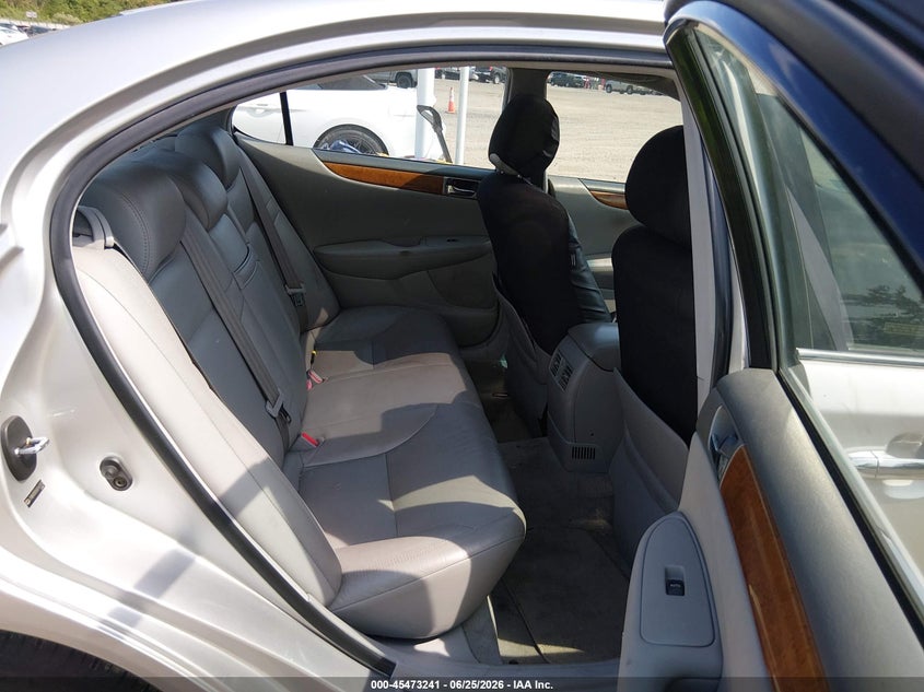 2006 Lexus ES VIN JTHBA30G565161913 IAAI salvage auction — NORMAL WEAR, Clear (New Jersey), sold $550 on 2026-07-07 (photo 8)