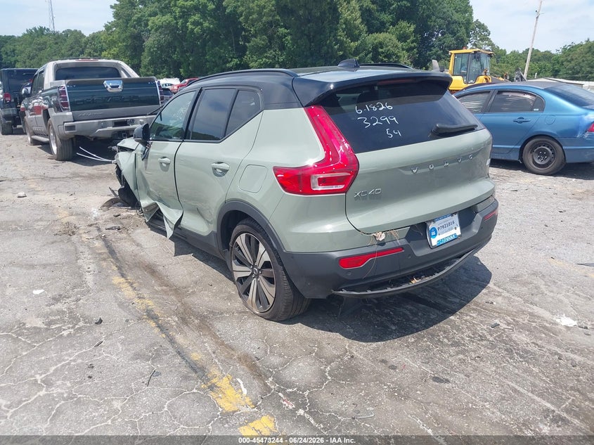 2023 Volvo Xc40 VIN YV4ED3UW3P2963299 IAAI salvage auction — FRONT END, Salvage (Georgia), sold $8,500 on 2026-09-24 (photo 3)