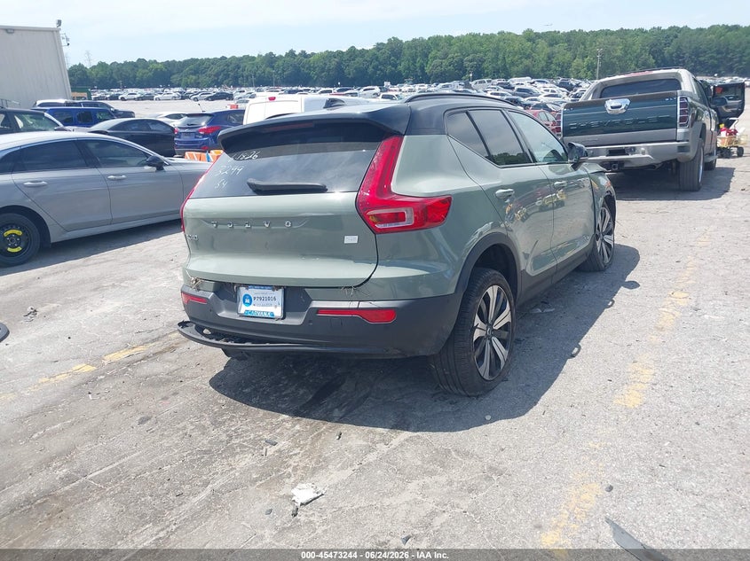 2023 Volvo Xc40 VIN YV4ED3UW3P2963299 IAAI salvage auction — FRONT END, Salvage (Georgia), sold $8,500 on 2026-09-24 (photo 4)