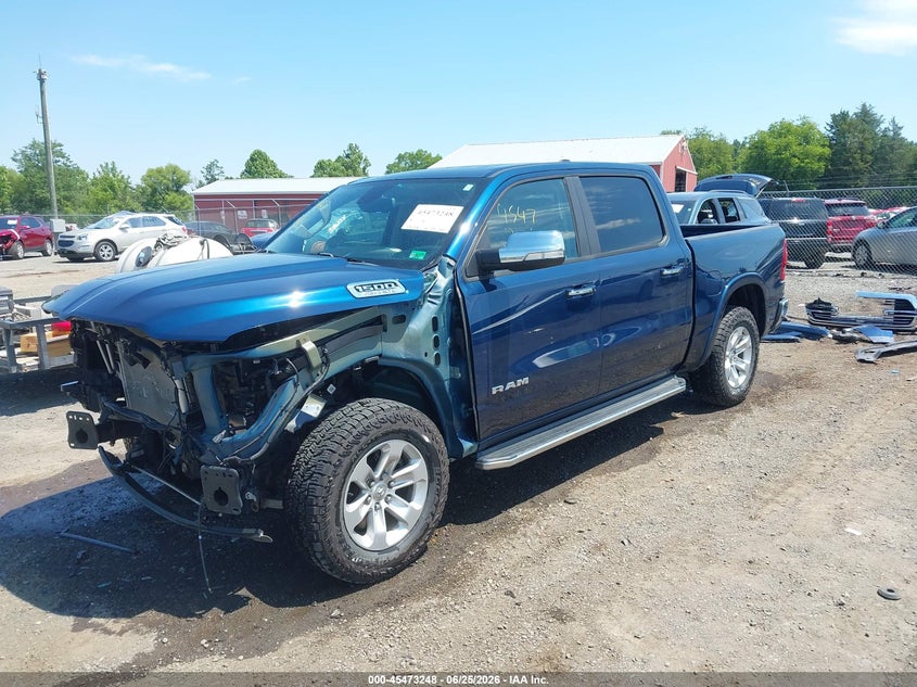 2020 Ram 1500 VIN 1C6SRFJT9LN409008 IAAI salvage auction — FRONT END, Salvage (Virginia), sold $13,700 on 2026-07-09 (photo 2)