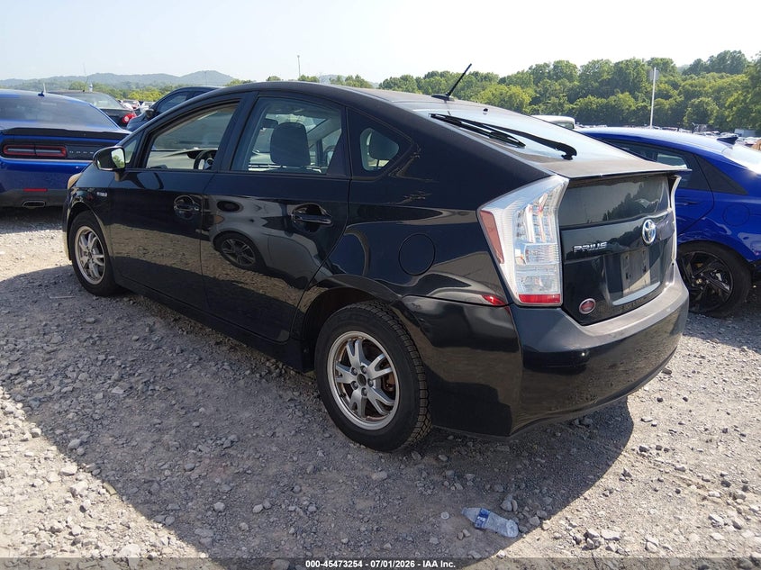 2011 Toyota Prius VIN JTDKN3DU1B5350395 IAAI salvage auction — NORMAL WEAR, Clear (Tennessee), sold $625 on 2026-07-30 (photo 3)