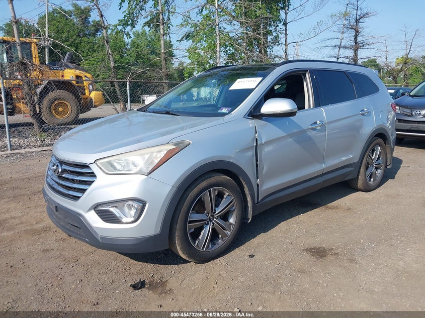 2014 Hyundai Santa fe VIN KM8SRDHF9EU079419 IAAI salvage auction — NORMAL WEAR, Clear (New Jersey), sold $2,350 on 2026-07-06 (photo 2)