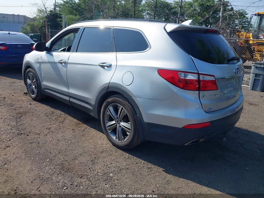 2014 Hyundai Santa fe VIN KM8SRDHF9EU079419 IAAI salvage auction — NORMAL WEAR, Clear (New Jersey), sold $2,350 on 2026-07-06 (photo 3)