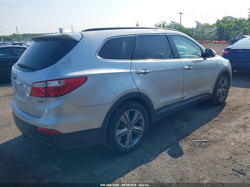 2014 Hyundai Santa fe VIN KM8SRDHF9EU079419 IAAI salvage auction — NORMAL WEAR, Clear (New Jersey), sold $2,350 on 2026-07-06 (photo 4)