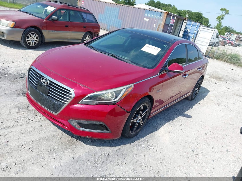 2016 Hyundai Sonata VIN KMHE34L18GA026841 IAAI salvage auction — NORMAL WEAR, Clear-Dealer Only (North Carolina), sold $975 on 2026-07-28 (photo 2)