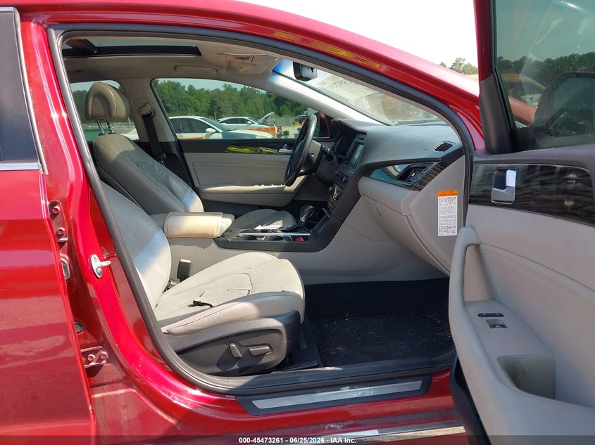 2016 Hyundai Sonata VIN KMHE34L18GA026841 IAAI salvage auction — NORMAL WEAR, Clear-Dealer Only (North Carolina), sold $975 on 2026-07-28 (photo 5)