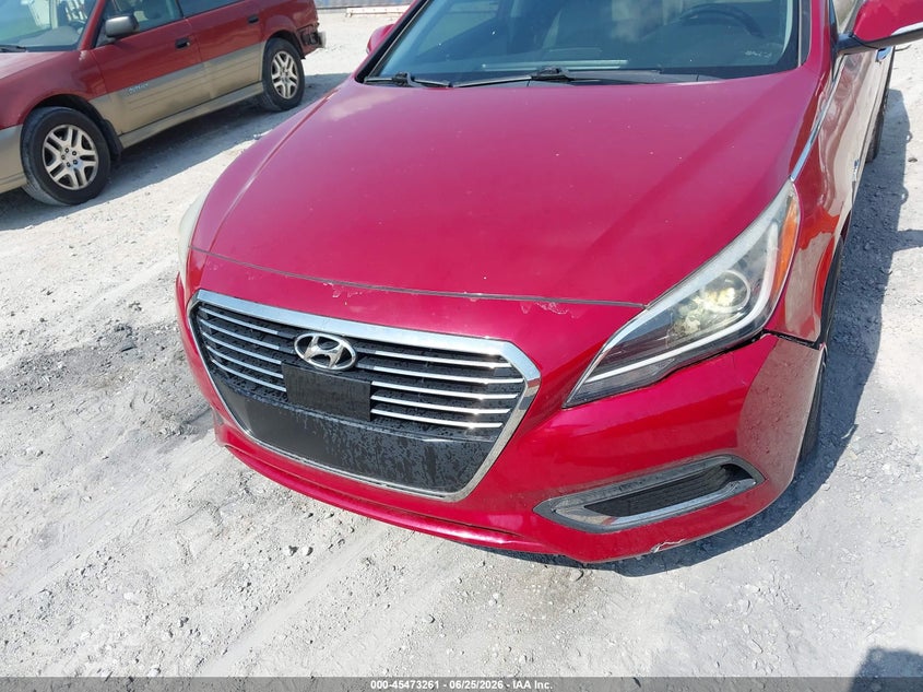 2016 Hyundai Sonata VIN KMHE34L18GA026841 IAAI salvage auction — NORMAL WEAR, Clear-Dealer Only (North Carolina), sold $975 on 2026-07-28 (photo 6)