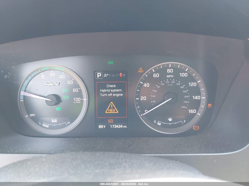 2016 Hyundai Sonata VIN KMHE34L18GA026841 IAAI salvage auction — NORMAL WEAR, Clear-Dealer Only (North Carolina), sold $975 on 2026-07-28 (photo 7)