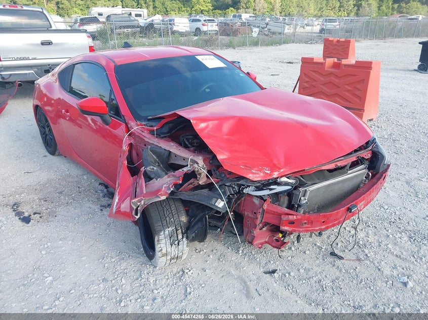 2013 Scion Fr-s VIN JF1ZNAA12D1724249 IAAI salvage auction — RIGHT FRONT, Salvage (North Carolina), sold $775 on 2026-07-28 (photo 1)