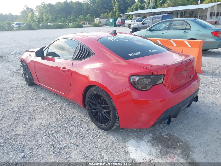 2013 Scion Fr-s VIN JF1ZNAA12D1724249 IAAI salvage auction — RIGHT FRONT, Salvage (North Carolina), sold $775 on 2026-07-28 (photo 3)