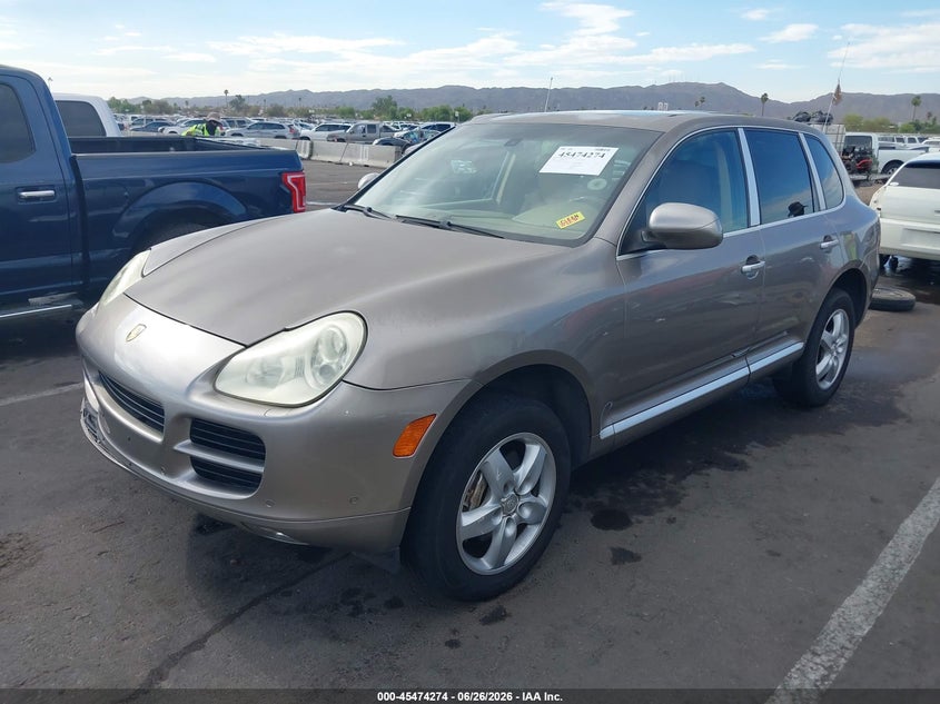 2005 Porsche Cayenne VIN WP1AB29P05LA61427 IAAI salvage auction — FRONT END, Salvage (Arizona), sold $575 on 2026-07-28 (photo 2)