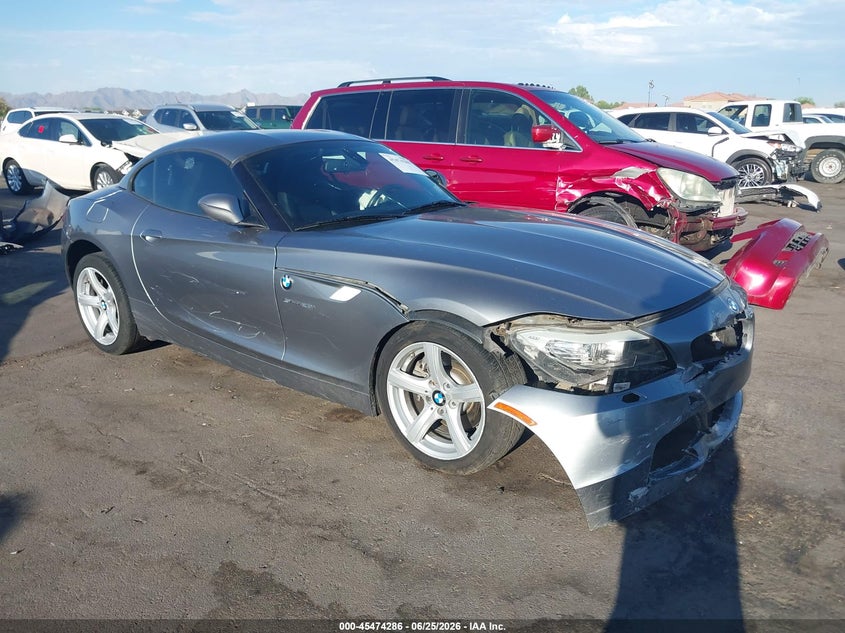 2012 BMW Z4 VIN WBALL5C56CE716883 IAAI salvage auction — RIGHT FRONT, Salvage (Arizona), sold $1,250 on 2026-07-28 (photo 1)
