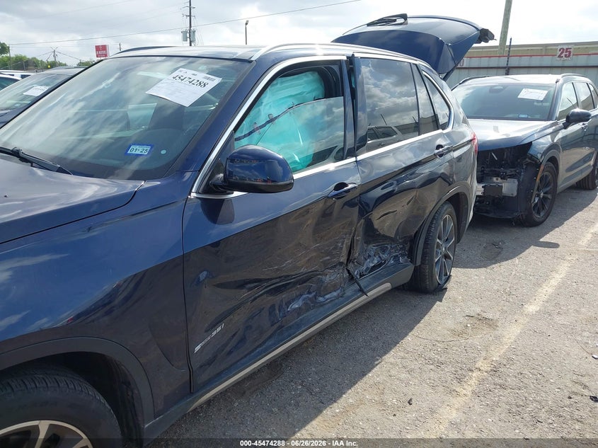 2017 BMW X5 VIN 5UXKR2C32H0X05537 IAAI salvage auction — LEFT SIDE, Salvage (Texas), sold $5,550 on 2026-07-24 (photo 6)