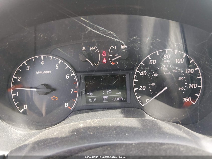 2014 Nissan Sentra VIN 3N1AB7AP3EL685174 IAAI salvage auction — NORMAL WEAR, Original (Texas), sold $300 on 2026-07-22 (photo 7)