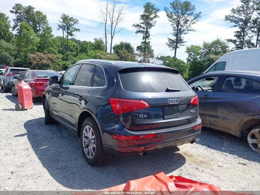 2012 Audi Q5 VIN WA1LFAFP5CA101873 IAAI salvage auction — NORMAL WEAR, Clear (Georgia), sold $875 on 2026-07-14 (photo 3)