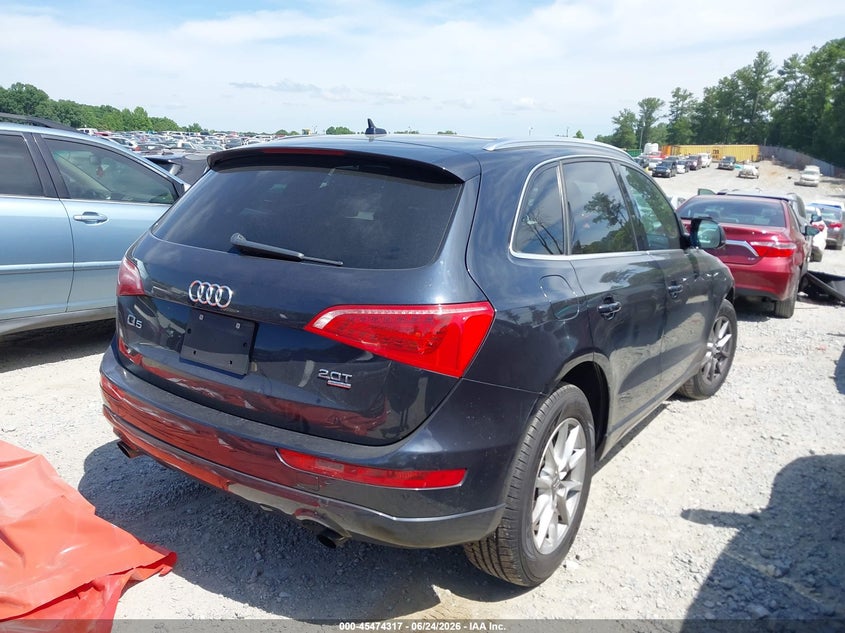 2012 Audi Q5 VIN WA1LFAFP5CA101873 IAAI salvage auction — NORMAL WEAR, Clear (Georgia), sold $875 on 2026-07-14 (photo 4)