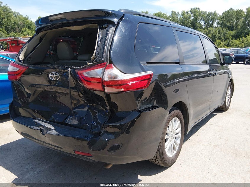 2015 Toyota Sienna VIN 5TDYK3DC3FS538264 IAAI salvage auction — REAR END, Salvage (Kansas), sold $1,150 on 2026-07-29 (photo 4)