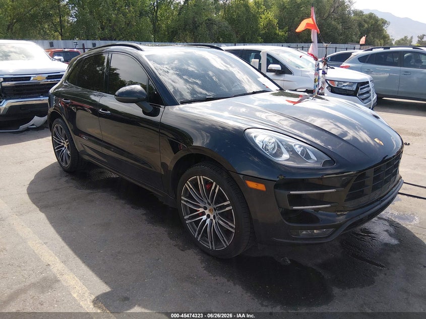 2015 Porsche Macan VIN WP1AF2A5XFLB90193 IAAI salvage auction — REAR END, Salvage (Utah), sold $13,500 on 2026-07-30 (photo 1)