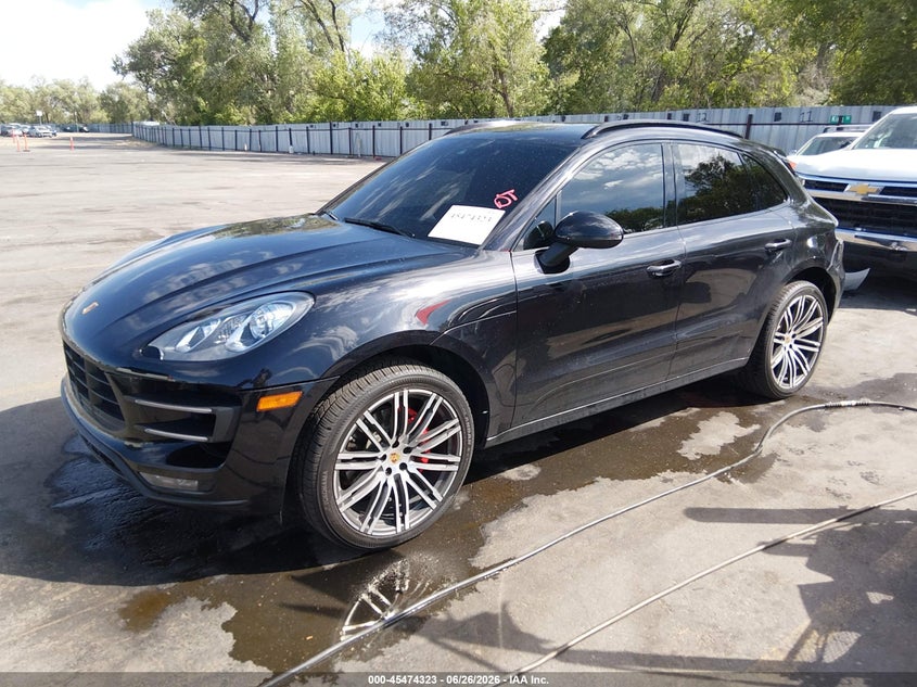 2015 Porsche Macan VIN WP1AF2A5XFLB90193 IAAI salvage auction — REAR END, Salvage (Utah), sold $13,500 on 2026-07-30 (photo 2)