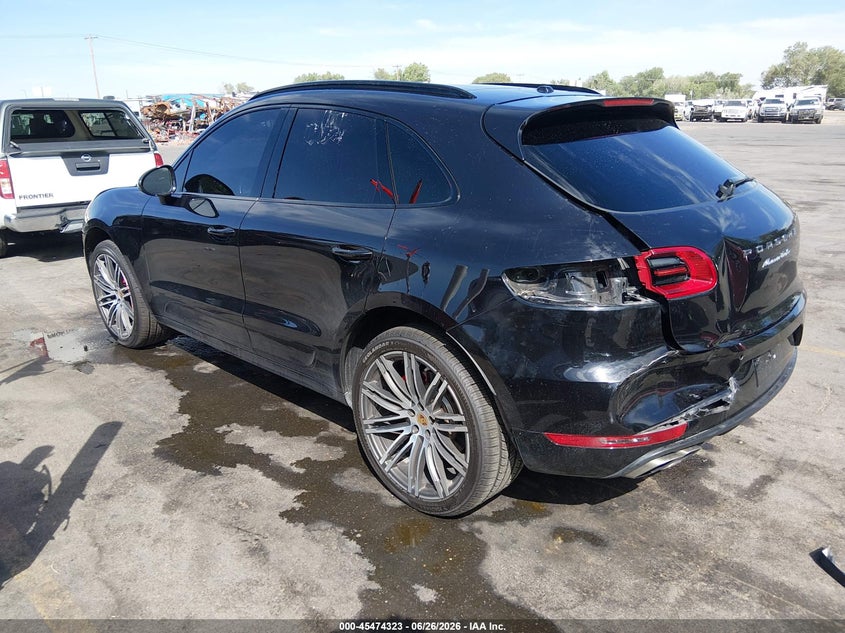2015 Porsche Macan VIN WP1AF2A5XFLB90193 IAAI salvage auction — REAR END, Salvage (Utah), sold $13,500 on 2026-07-30 (photo 3)