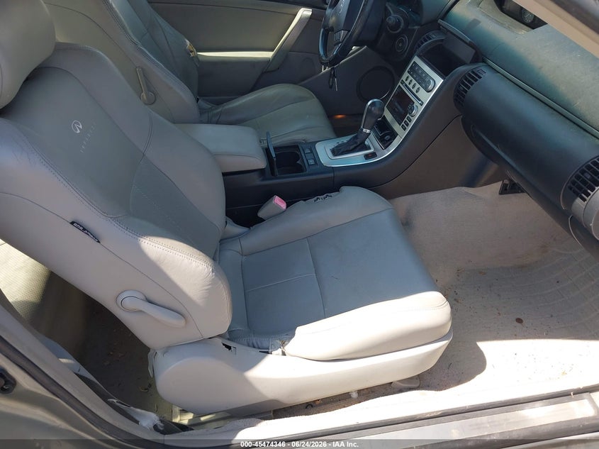2005 Infiniti G VIN JNKCV54E95M426687 IAAI salvage auction — FRONT & REAR, Clear - Dealer Only (California), sold $600 on 2026-07-28 (photo 5)