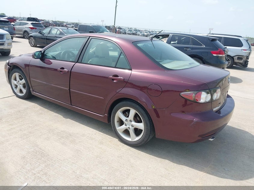 2008 Mazda 6 VIN 1YVHP80CX85M44406 IAAI salvage auction — FRONT END, Original (Texas), sold $600 on 2026-07-10 (photo 3)